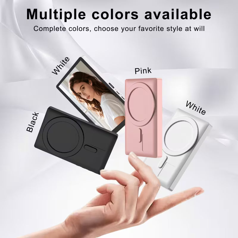 Rechargeable Magnetic Phone Vlog Selfie Monitor Screen
